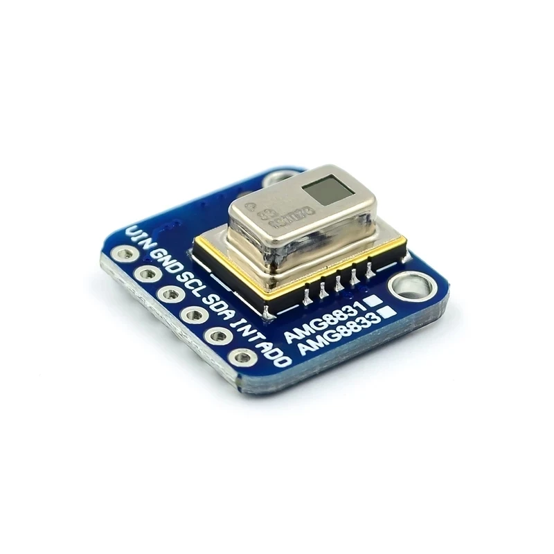 Фото AMG8833 IR 8x8 тепловизор матричный модуль датчика температуры для Raspberry Pi GY AMG8833 IR 8x8 тепловизор матричный модуль датчика температуры для Raspberry Pi GY