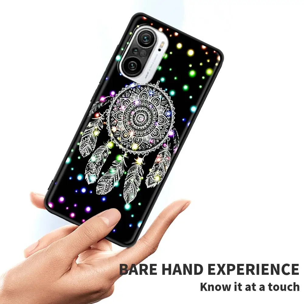 

Fitted Case For Xiaomi Redmi Note 9S K40 8 9 8T 9T 7 9C 9A 7A 6A 8A K30 Pro Soft Tpu Phone Cover Sac The Dream Catcher Mandala