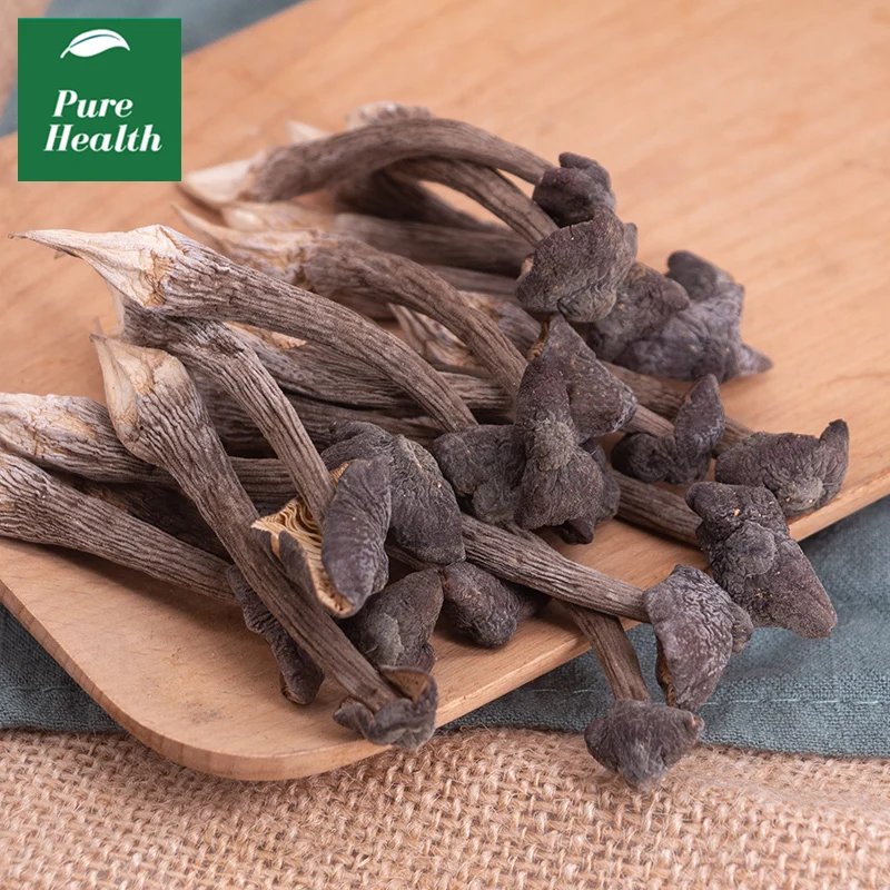 

Dried Black Termitomyces Mushroom