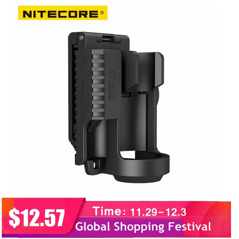 1 шт. Лучшая цена NITECORE NTH30B чехол Подставка для P20/P20UV фонарик и батарея duty ремень Охота профессиональные аксессуары