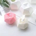Геометрические силиконовые формы в виде свечи, бриллиантовый куб, сделай сам, форма для мыла, штукатурка, декоративная форма, рукоделие