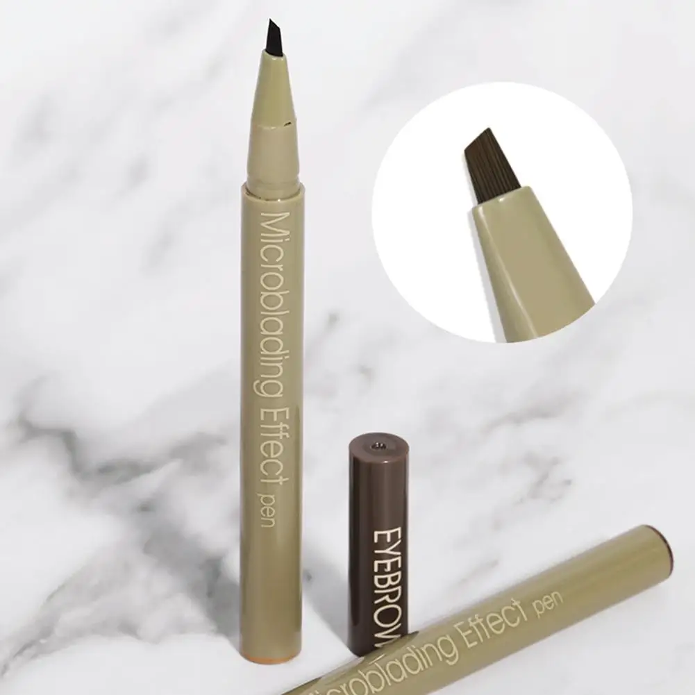 

3 Colors Natural Eyebrow Pencil Long Lasting Waterproof Eyebrow Pencil Easy To Wear Cosmetic Tint Sweat Proof Durable Eyebrow