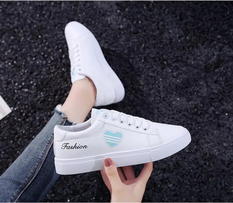 Супер уверенные в себе женские белые кроссовки 2019 г. В классическом стиле простые