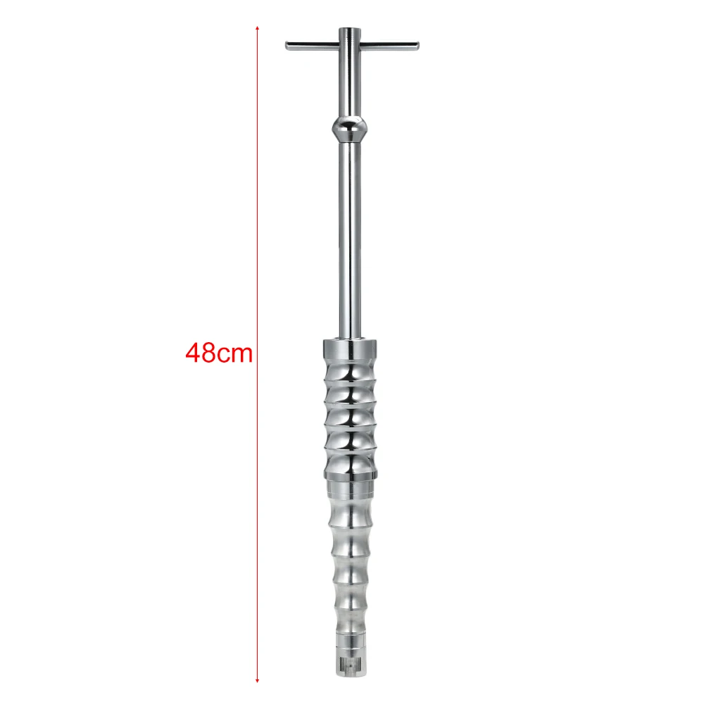 barato Aço Inoxidável Slide Martelo T Barra Extrator Ferramenta Carro Dent Removedor De Reparação Extrator