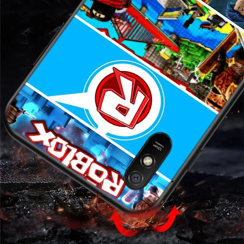

Game Robloxes For Xiaomi Redmi 9T 9I 9AT 9A 9C 9 8A 8 7A 7 6A 6 5A 5 4X PRO Prime Plus Black Soft Phone Case