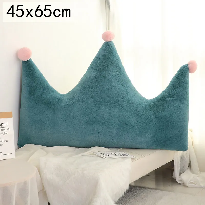 green Crown M Baby Pillow Newborn Baby Room Decoration Plush Toys Nodic Soft Nursing Pillow Breastfeeding For Boy Girl Kids Pillow Cushion - Цвет: green Crown M