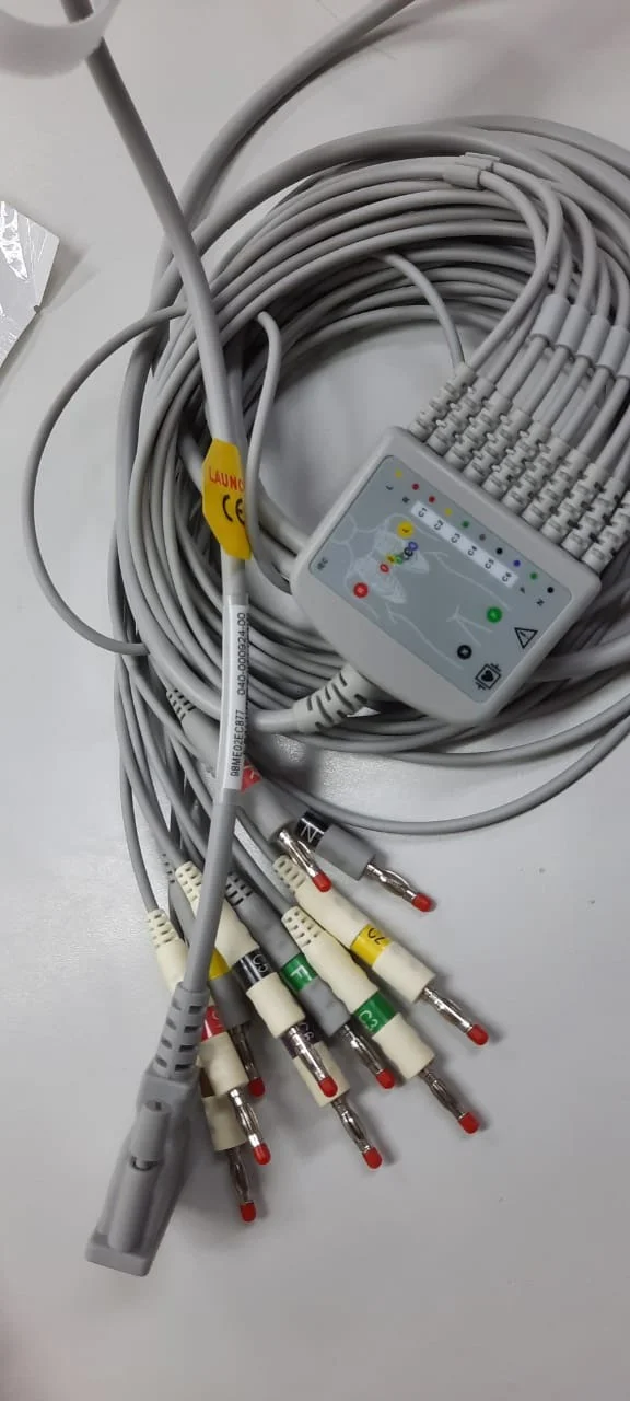 

ЭКГ-кабель для ЭКГ-машины Comen CM 1200 новый, оригинальный