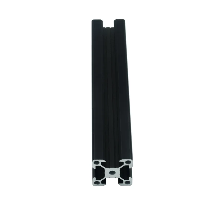 2pcs Black 2020 V- Slot Aluminum Profile European Standard Extrusion Frame 100mm-1200mm Anodized Linear For CNC 3D Printer Parts |