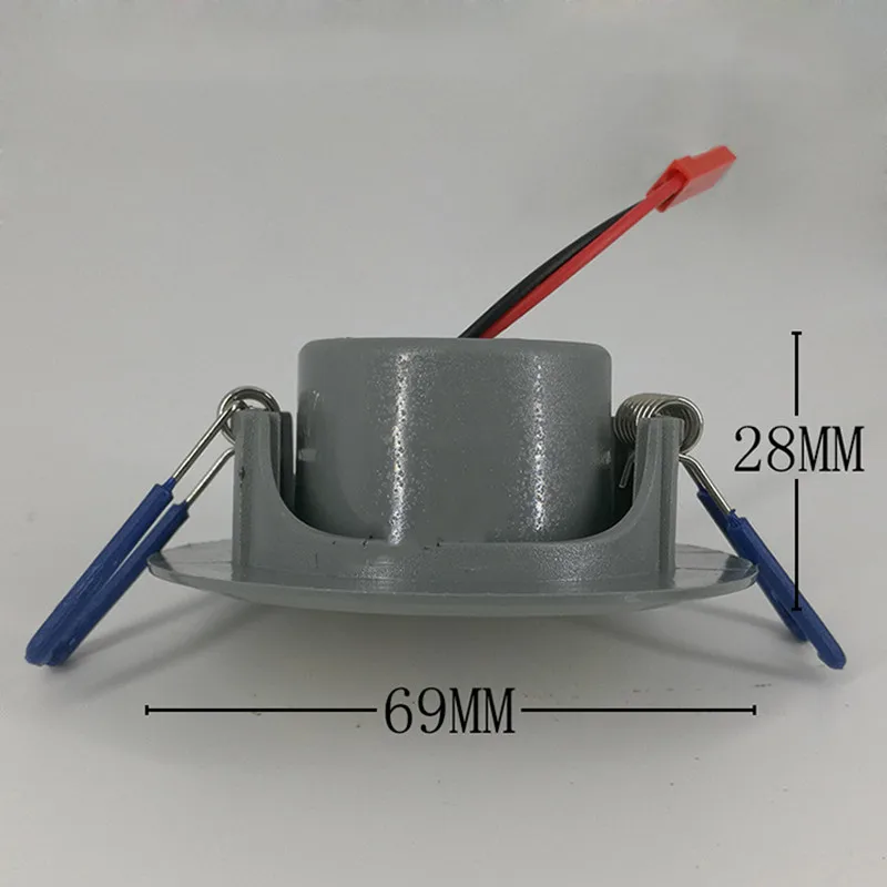 Трехцветсветильник Светодиодная лампа-трансформер SMD 5730 3000K-6500K 5 Вт встроенный