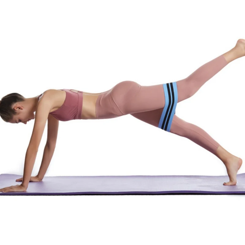 

Yoga Resistance Rubber Bands Fitness Exercise Gym Strength Training Pilates Latex Elastic Bands Indoor Equipment