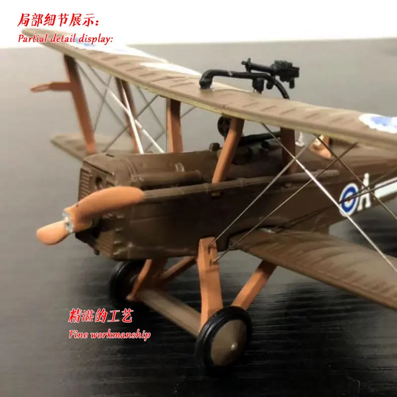 WLTK 1/72 масштаб военная модель игрушки WW I SE 5a истребитель литой металлический самолет модель игрушки для сбора, подарок, дети