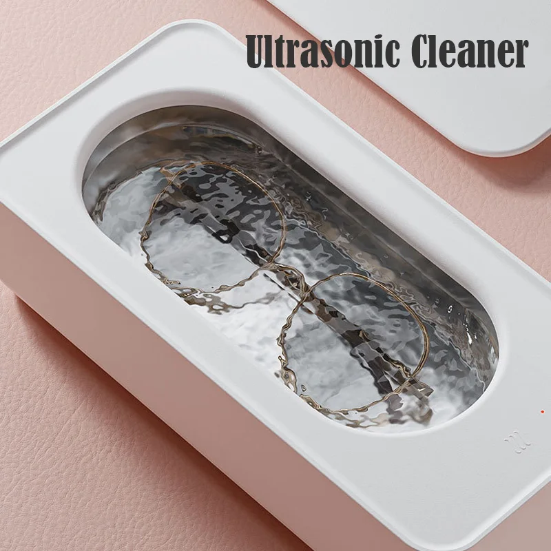 

Ultrasonic Cleaner Portable Deep Decontamination Glasses Lenses Tool Watch Jewelry Makeup Brush Cleaning Machine Automatic Smart