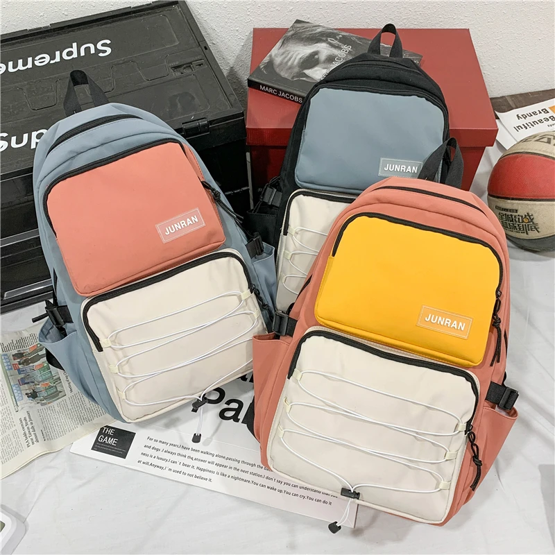 

Boy Girl Fashion Backpack New Student Trending Backbag For School Large Capacity Youth Couples Daily Travel Bag Unique Durable