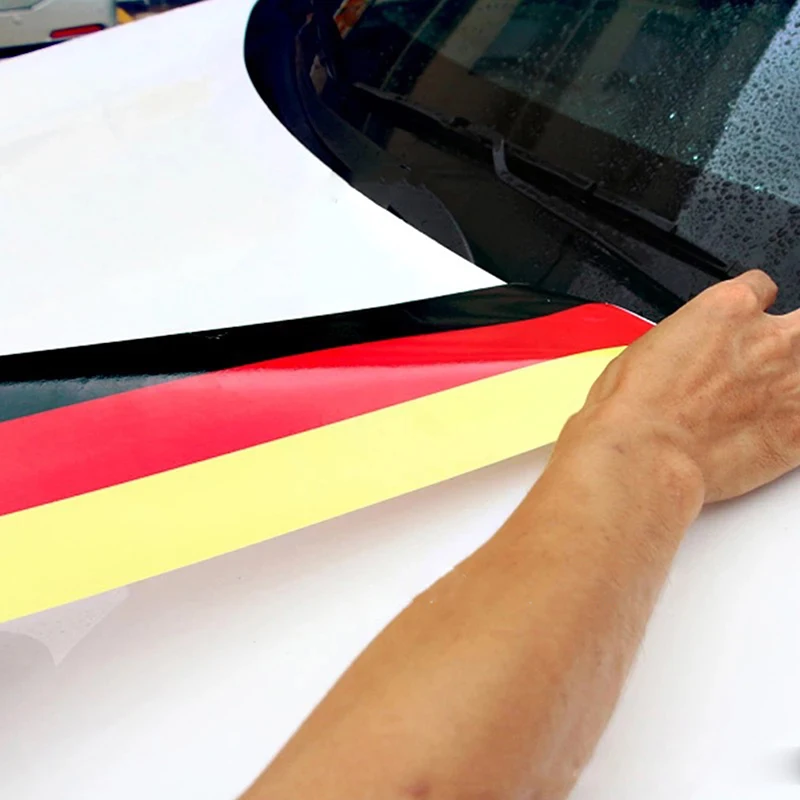 Автомобильная наклейка Италия Германия и Франция флаг полоса ралли боковая