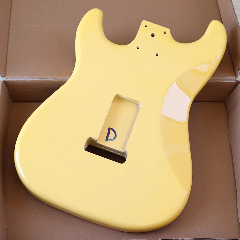 gelb st elektrische gitarre körper st gitarre körper pappel holz elektrische gitarre körper strat gitarre körper hochglanz fü