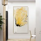 Картина с абстрактными цветами, Аватаром, девушкой, постер, Настенная картина, для спальни, гостиной, столовой, Современное украшение для дома