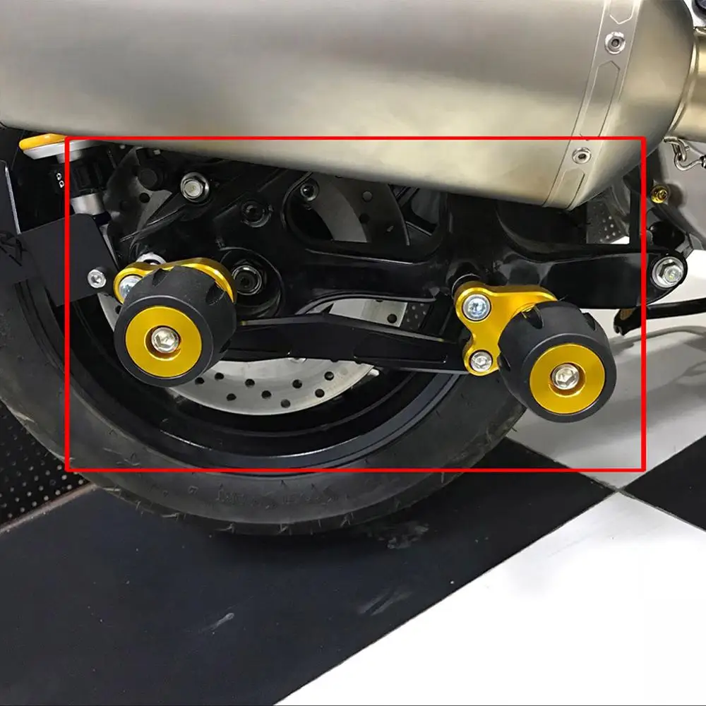 SEMSPEED для Honda Forza125 FORZA300 250 125, слайдер заднего хода для мотоцикла, защитное колесо, краш-колодки, защита для выхлопа