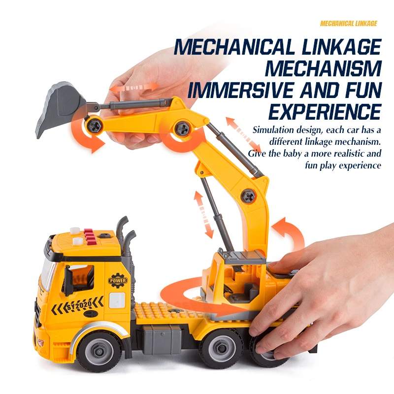 Большая детская ударопрочный игрушка пожарная машина комплект лестница