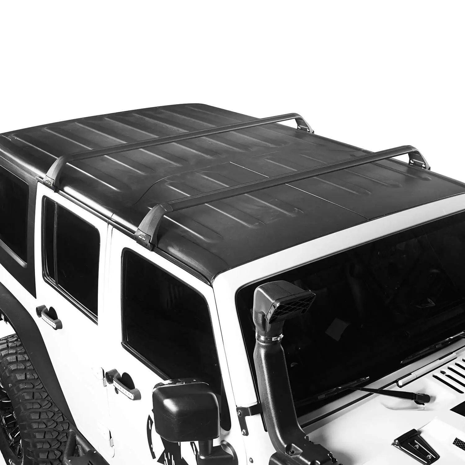 Автомобильные алюминиевые рейки на крышу для Jeep Wrangler JL JK JT 2007-2021 поперечные