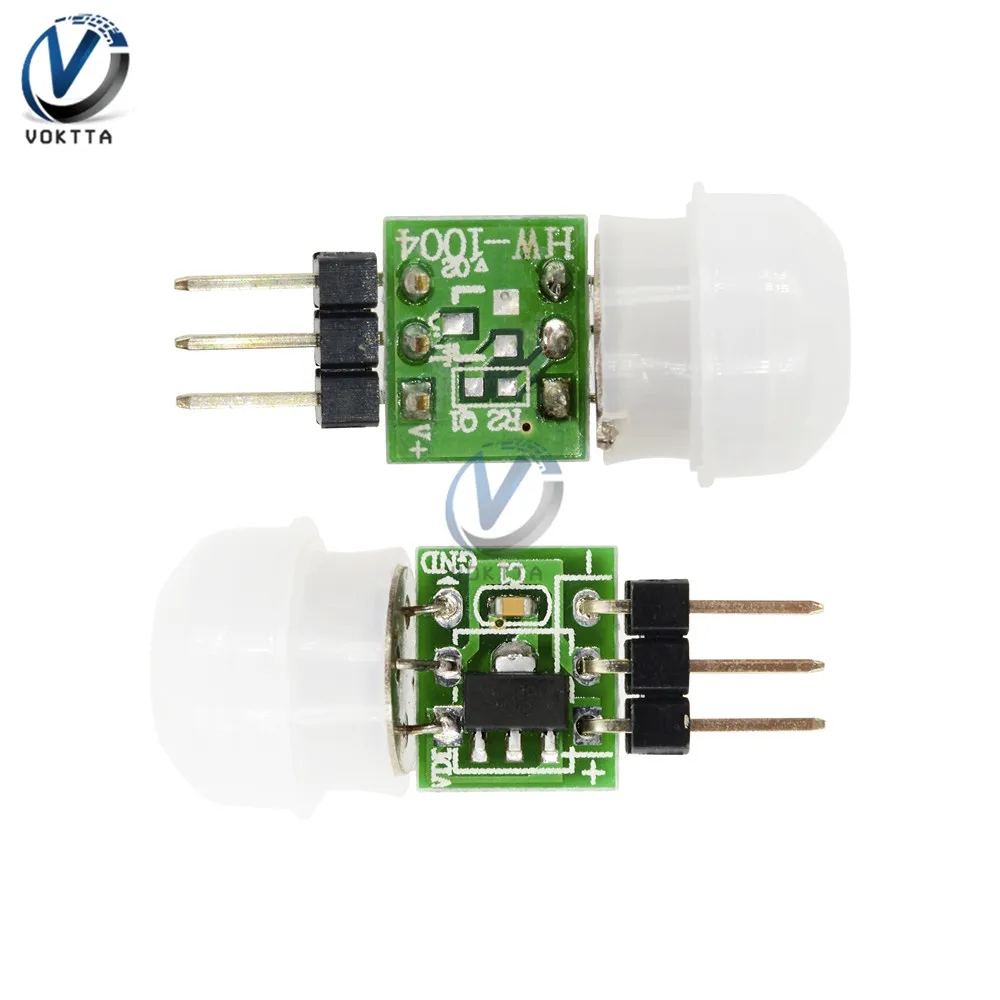 Мини ИК пироэлектрический инфракрасный датчик движения человека автоматический