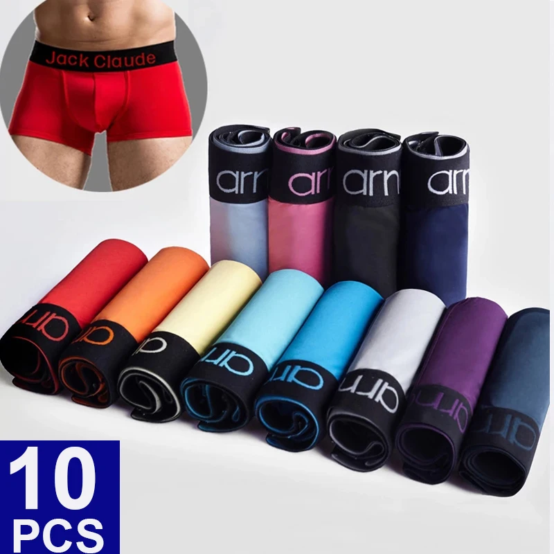 Мужские боксеры Джек Клод нижнее белье из модала и хлопка пикантные трусы