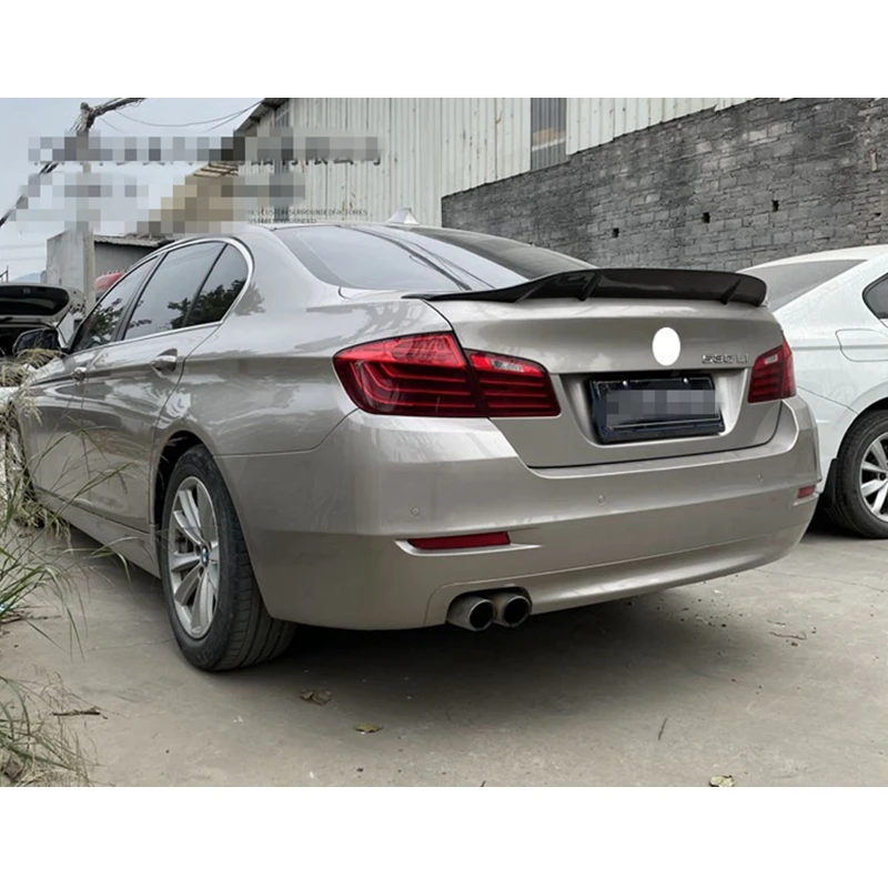 Для BMW 5 серии F10 и M5 седан 2010-2017 F18 R Стиль углеродное волокно черный задний спойлер