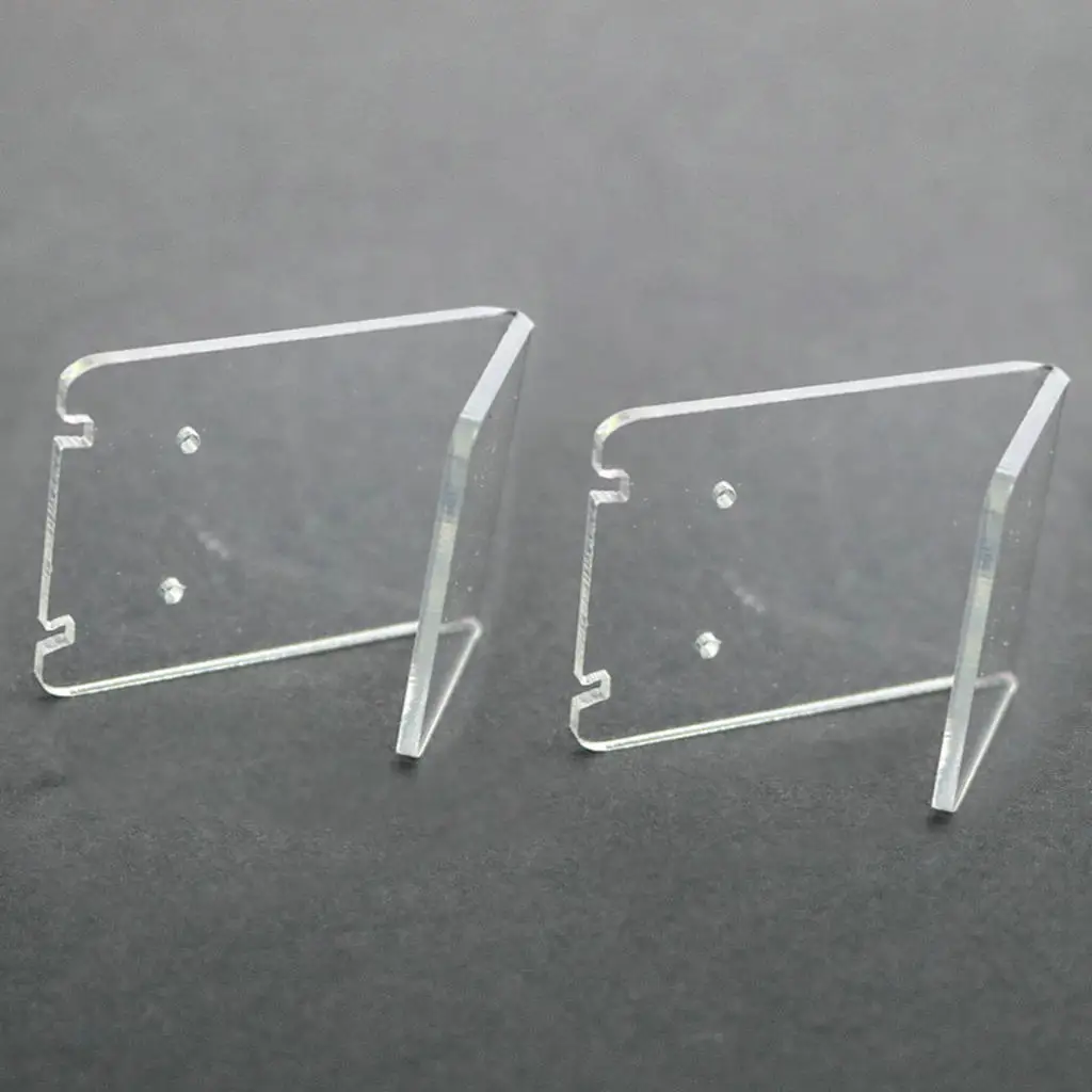 

2 PCS Plastic Earrings Display Stand Holder Jewelry Display Stand Show Shelf