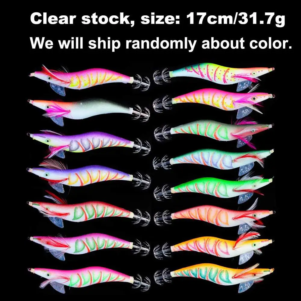 Чистый запас 1 шт розничный экспорт из Японии искусственные древесные креветки