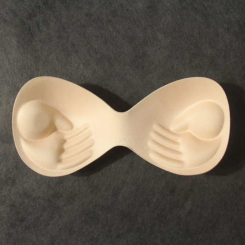 

2020 1pair Sponge Inserts In Bra Padded for Swimsuit Breast Push Up Fill Brassiere Breast Patch Pads Women Intimates Accessories