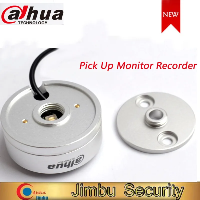 

Dahua Pickup Hi-fidelity Audio Recognition Collector DH-HSA200 Microphone for Dahua & Hikvision Audio and Alarm CCTV Camera