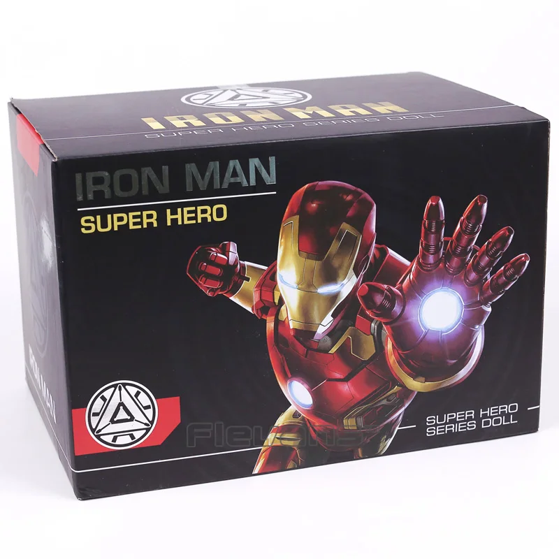 Мстители Железный человек Шлем косплей супергерой Marvel Tony Stark экшн фигурка сенсорная маска с светодиодный легкий шлем
