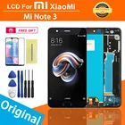 Оригинальный ЖК-дисплей 5,5 ''для Xiaomi MI Note 3, ЖК-дисплей с сенсорным экраном и дигитайзером в сборе для Mi Note 3, сменный ЖК-дисплей