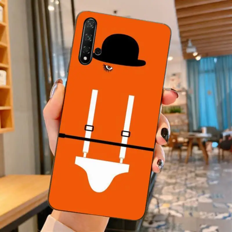 TOPLBPCS Заводной оранжевый чехол для телефона huawei nova 2 i plus 3i E 4 5i pro 6 SE 5g 7pro se|Бамперы| |