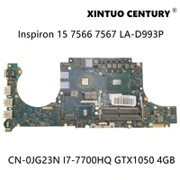 CN-0JG23N 0JG23N JG23N        Dell Inspiron 7566 7567                                                    BBV00 10 LA-D993P I5-7300HQ N17P-G1-A1      100          