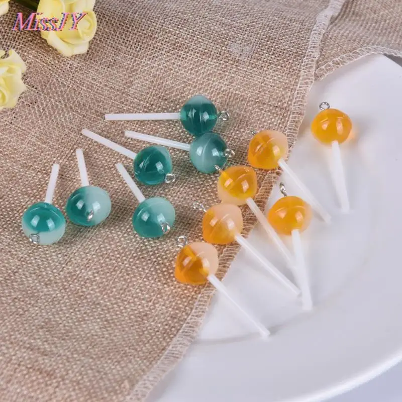 6 видов стилей мини-пончик морковь леденец подвески для DIY украшения Браслеты