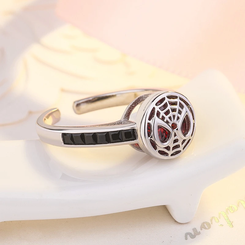 Регулируемое медное кольцо паука для мужчин и женщин креативный дизайн в стиле