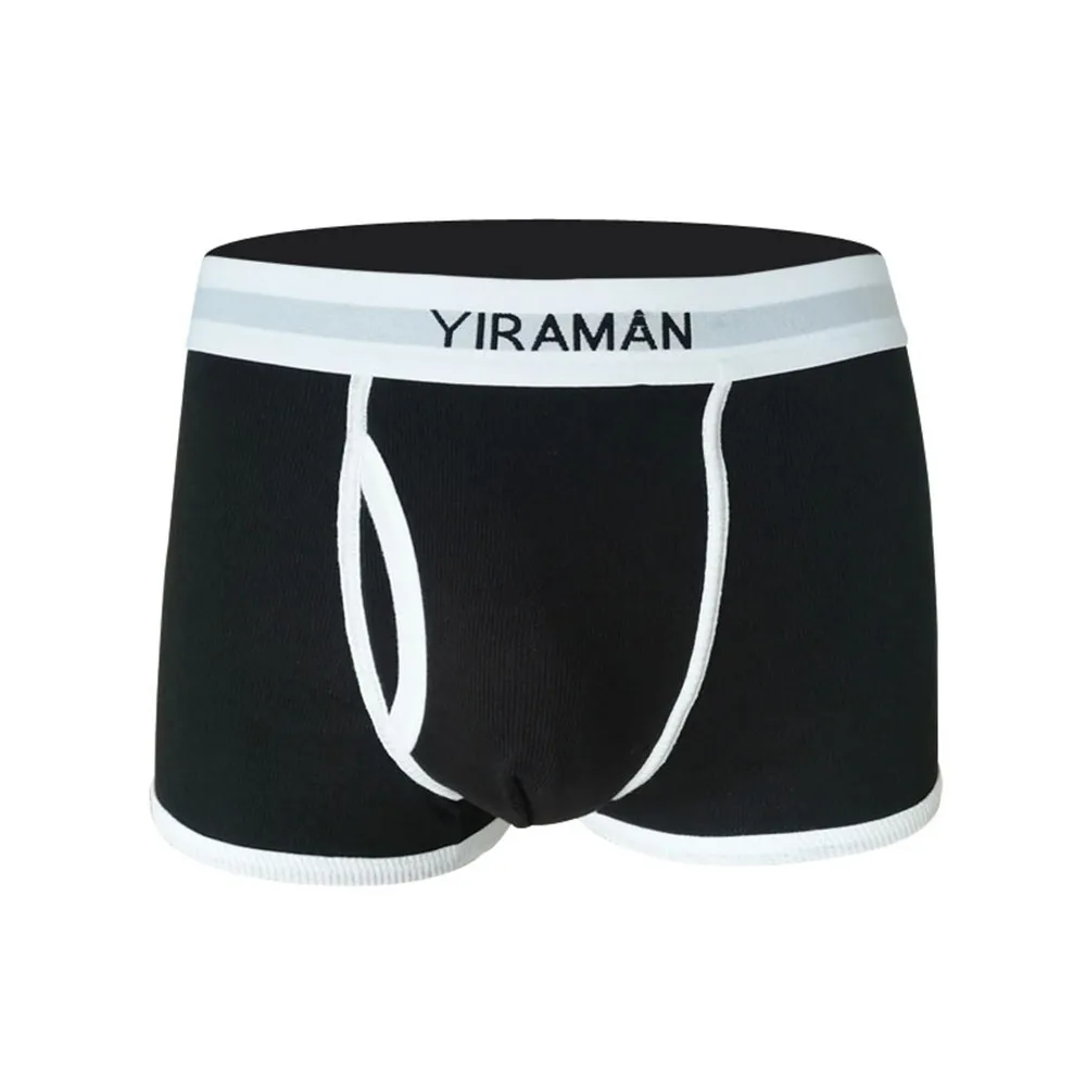 

Mens Sexy Underwear Elasticity Breathable Comfortable Boxer Shorts Bugle Pouch Panties Mid-waist Male Briefs Slip Stretch Pant