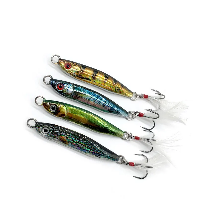 Приманка для рыбной ловли металлический джиг ложка забрасывания 20 г/40 г/60 г/80 г