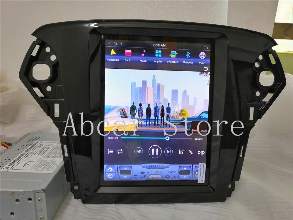 10 4 ''Tesla стиль Android 9 0 автомобильный dvd плеер GPS навигация для Ford Fusion Mondeo 2007 2015