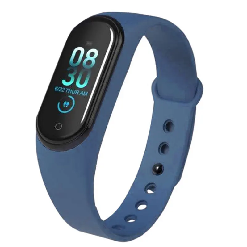 Смарт браслет M4 для мужчин и женщин спортивный детский смарт с пульсометром