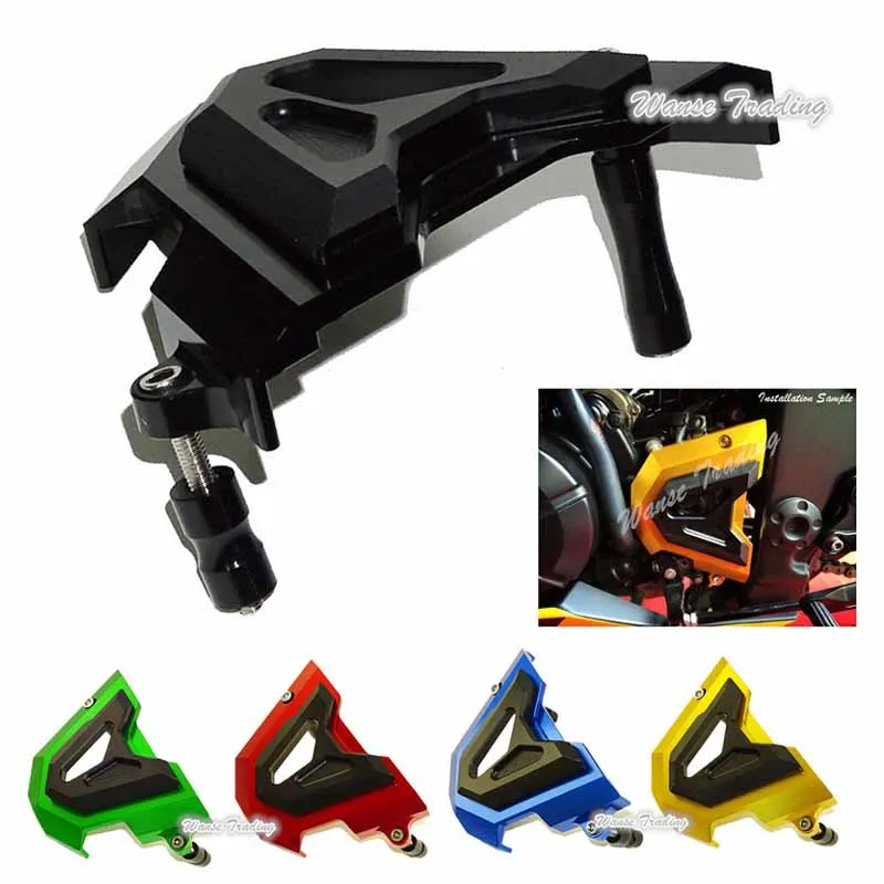 Передняя Звездочка цепи для Kawasaki Ninja 250 300 EX250 EX300 2013 2014 2015 2016 2017 левая сторона