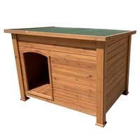 outdoor dog house kennel cat house sunscreen anticorrosive house dog cage pet kennel solid wood waterproof outdoor bungalow