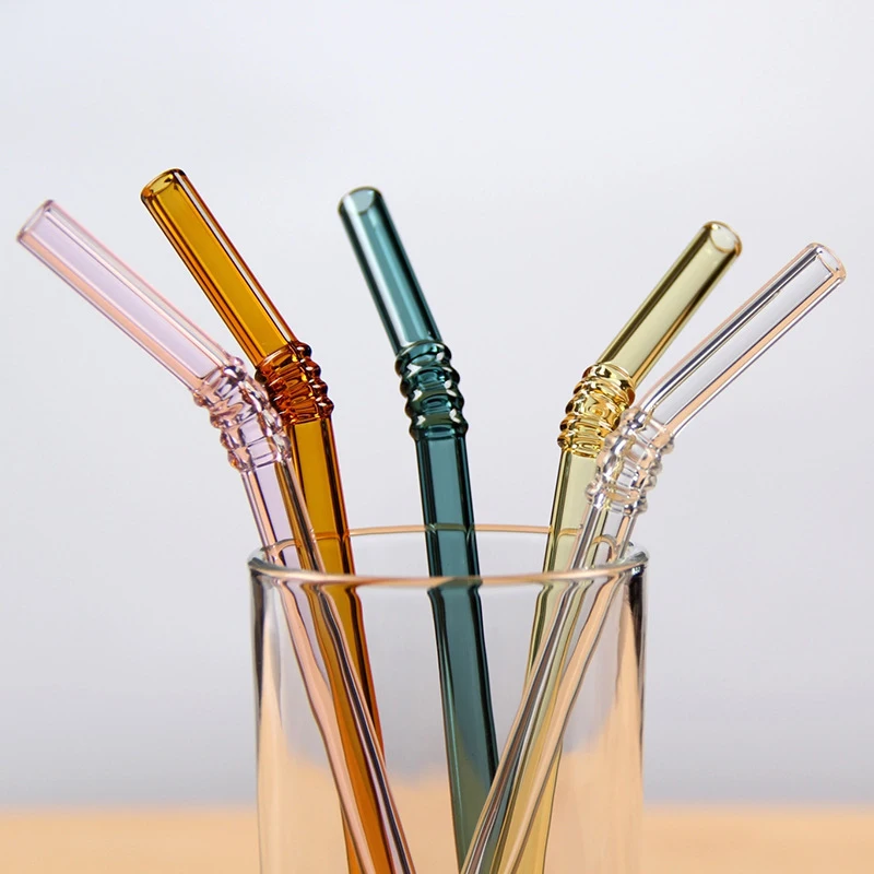 

Creative Spiral Wine Cocktail Glass Cup with Long Straw Champagne Flutes Wedding Party Drinkware KTV Bar Juice Cups