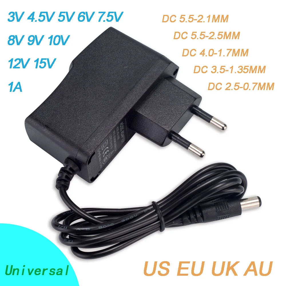 1 шт. 6 в 500мА AC DC адаптер питания 6V0. 5A зарядное устройство ЕС для OMRON I-C10 M4-I M3 M5-I M7 M10 M6 комфорт M6W Монитор артериального давления