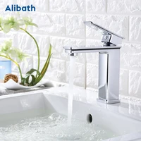 blackchrome brass basin faucet solid cold hot water bathroom faucet single handle water sink tap bathroom accessories