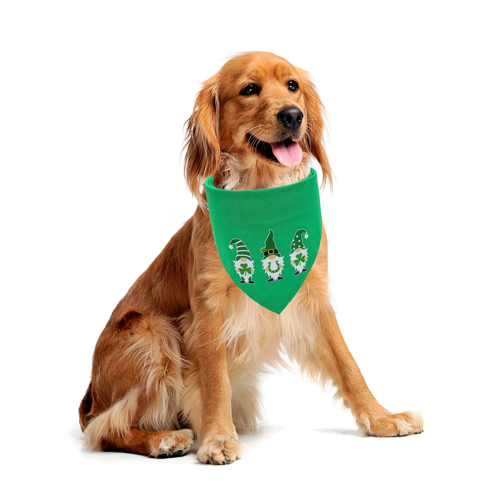 В стиле Св. Патрика День Святого Валентина собака одежда для купания и нашивками