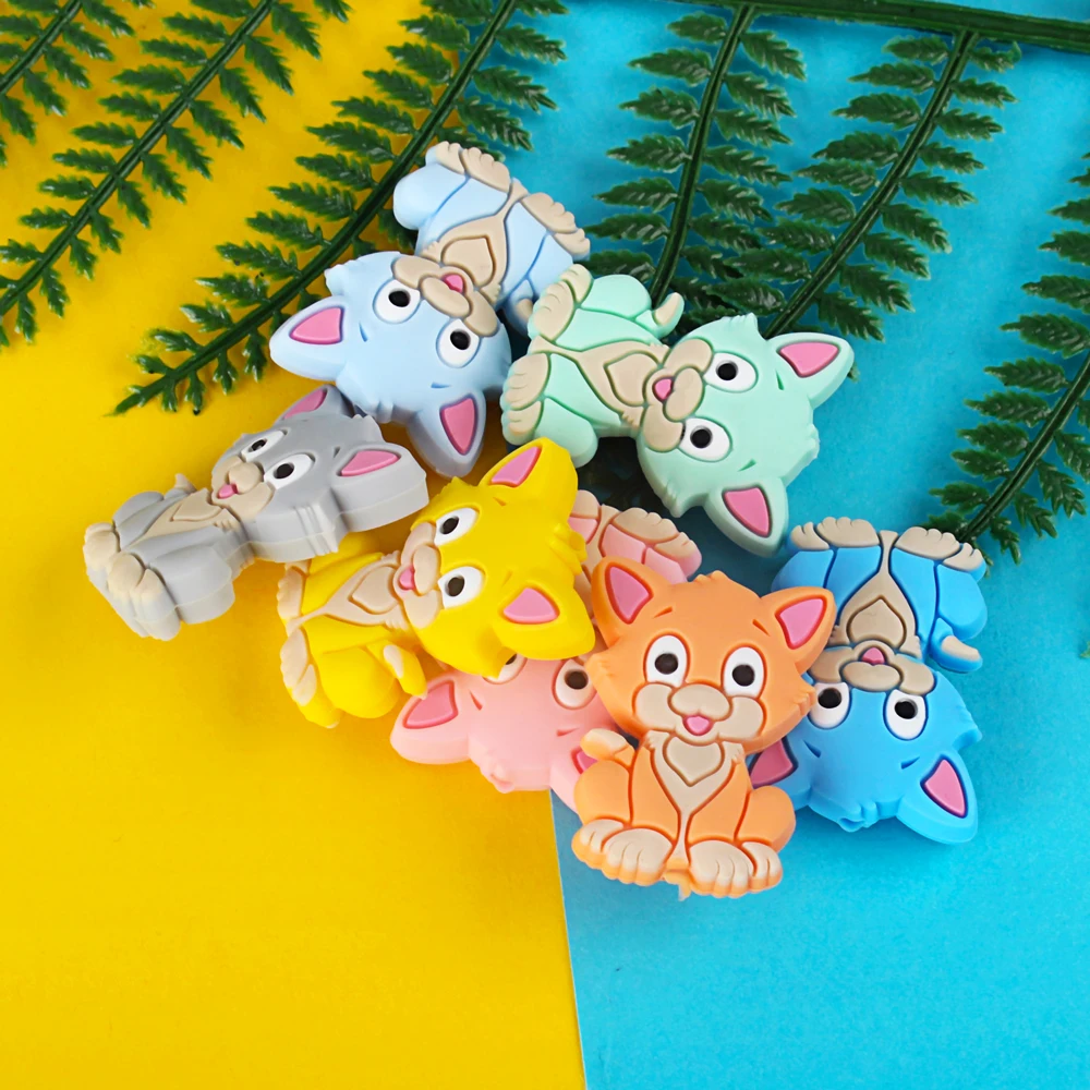 Keep &amp расти 10 шт. грызунок с котом силиконов бусов против грызунов нового дизайна