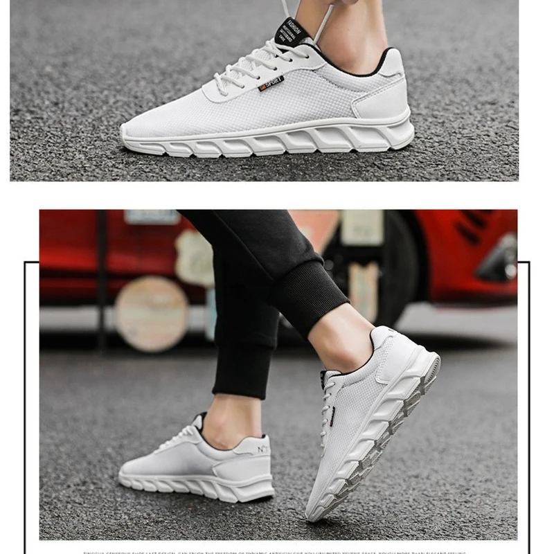 

2021 New Spring and Autumn Men's Shoes All-match Breathable Sports Casual Running Mesh Tide Shoes Outdoor Running Hiking Shoes