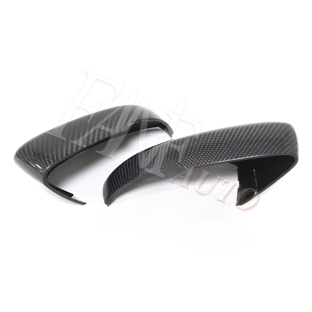 Чехол для бокового зеркала заднего вида из настоящего углеродного волокна Volkswagen