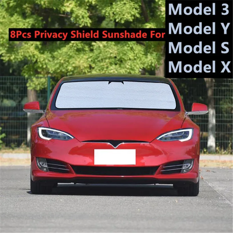 8 шт. ветрозащитные стекла солнцезащитный козырек для внутренней